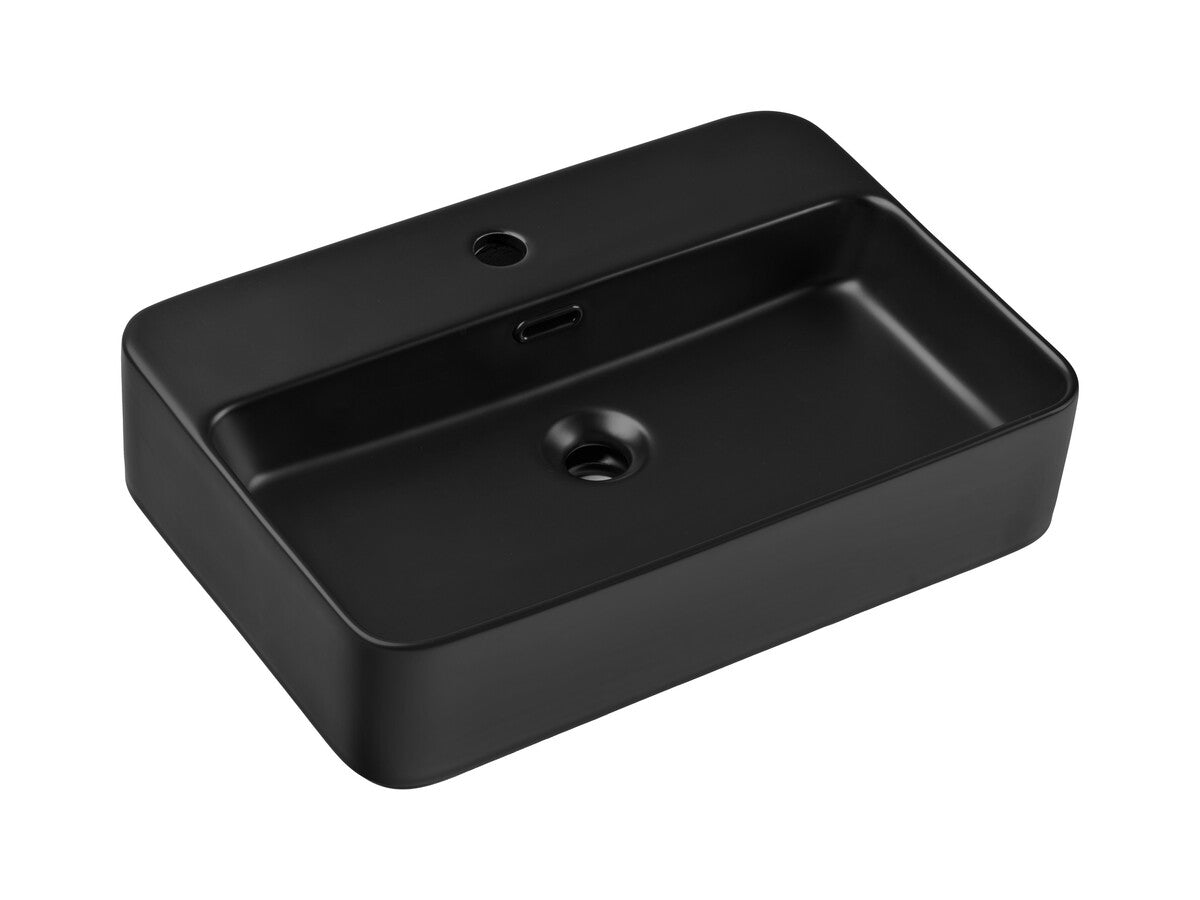 Izlietne Tru 55/12/38 cm melns - N1 Home