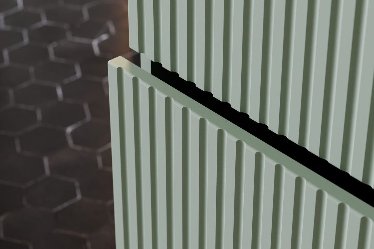 Vannas istabas mēbeļu komplekts Lina O 80 cm jūras zaļš/ozols - N1 Home