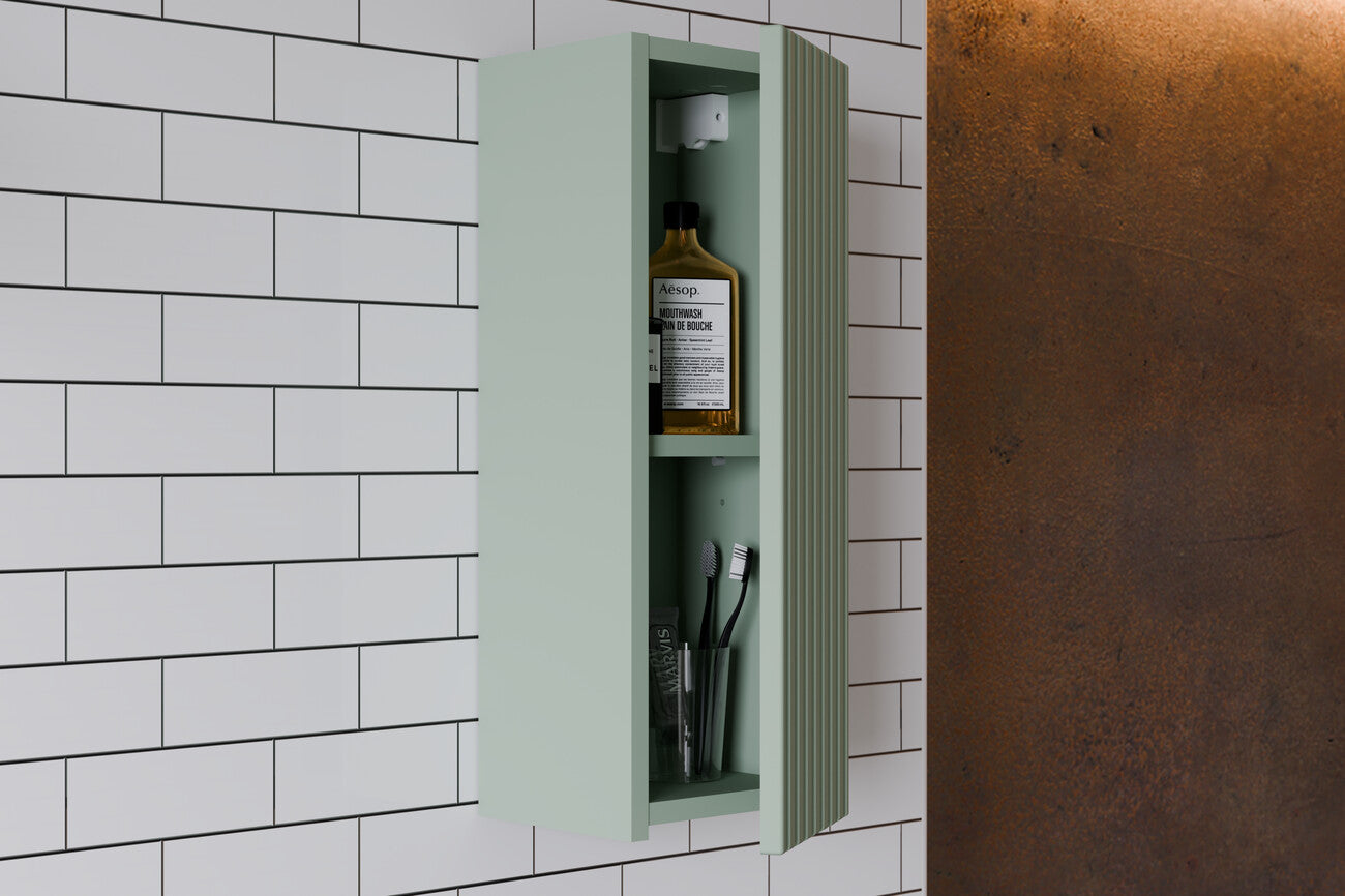 Vannas istabas mēbeļu komplekts Lina jūras zaļš - N1 Home