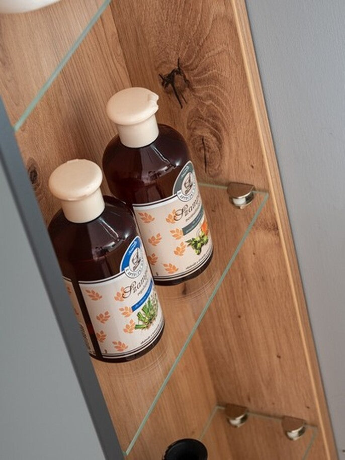 Vannas istabas skapīs Mado 45/170/30,3 cm grafīts - N1 Home