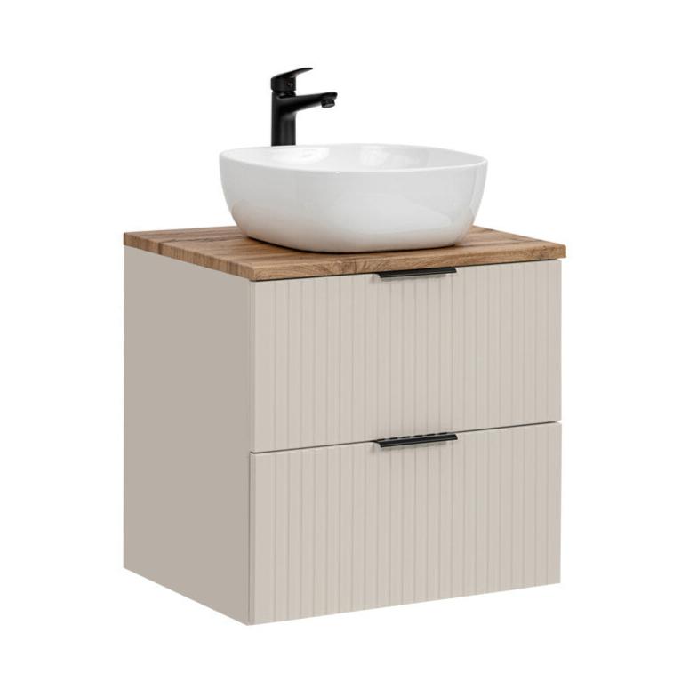 Vannas istabas mēbeļu komplekts Ade JP 60 cm kašmirs/votan ozols - N1 Home