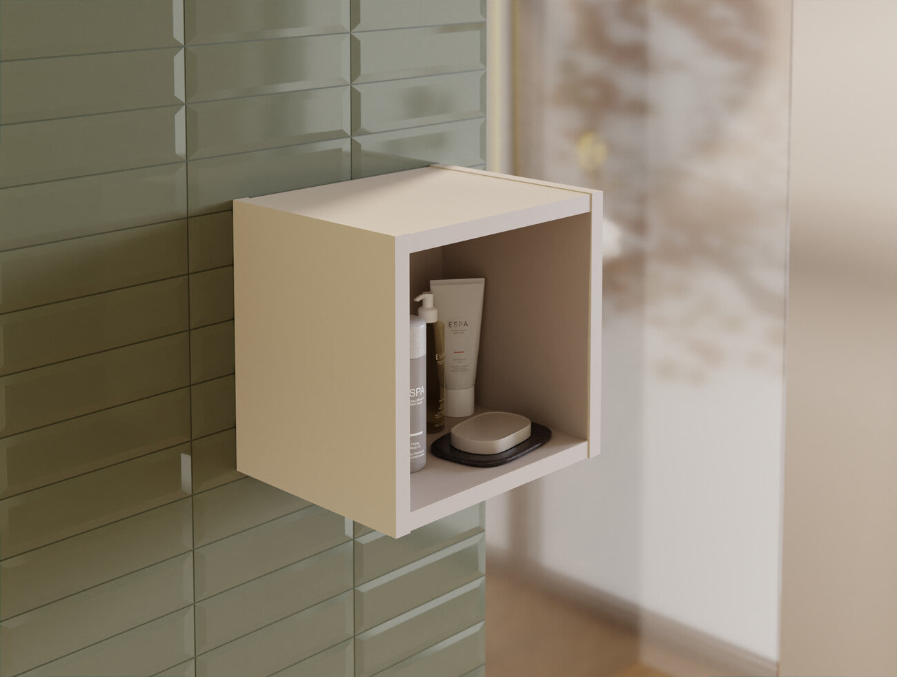 Vannas istabas skapīs Noa 26/27/21 cm kašmirs - N1 Home