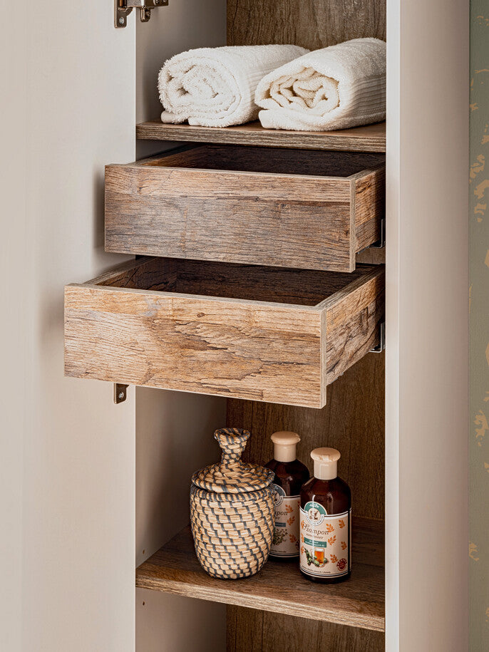 Vannas istaba skapīs Sant 35/160/33 cm taupe - N1 Home