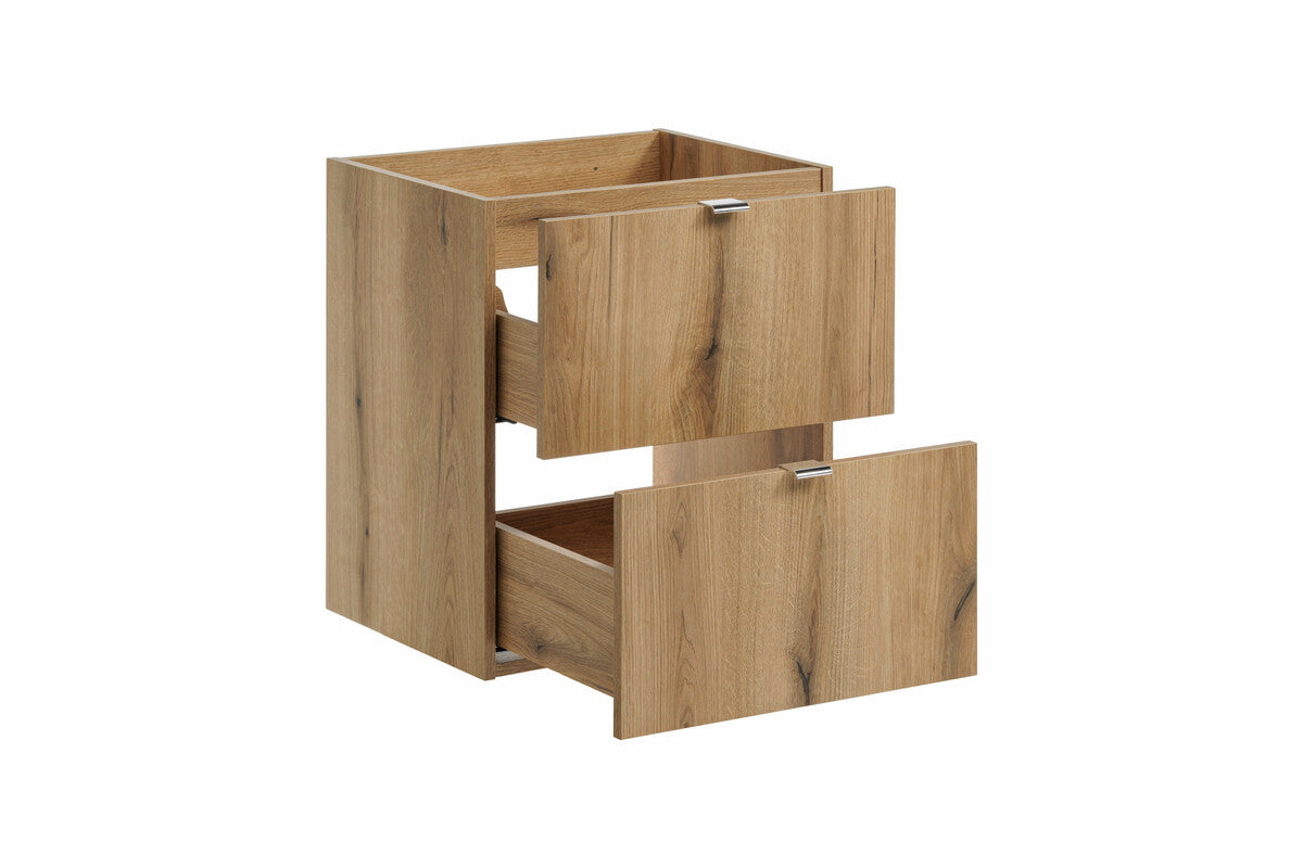 Vannas istabas izlietnes skapīs Noa 50; 60; 80/57/39 cm ozols - N1 Home