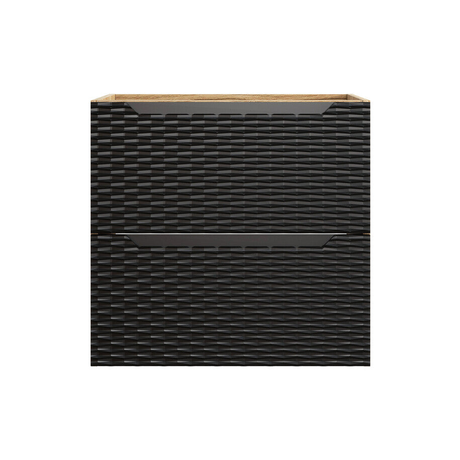 Vannas istabas izlietnes skapīs Ocea 60; 70; 80; 90; 120/57/46 cm melns - N1 Home