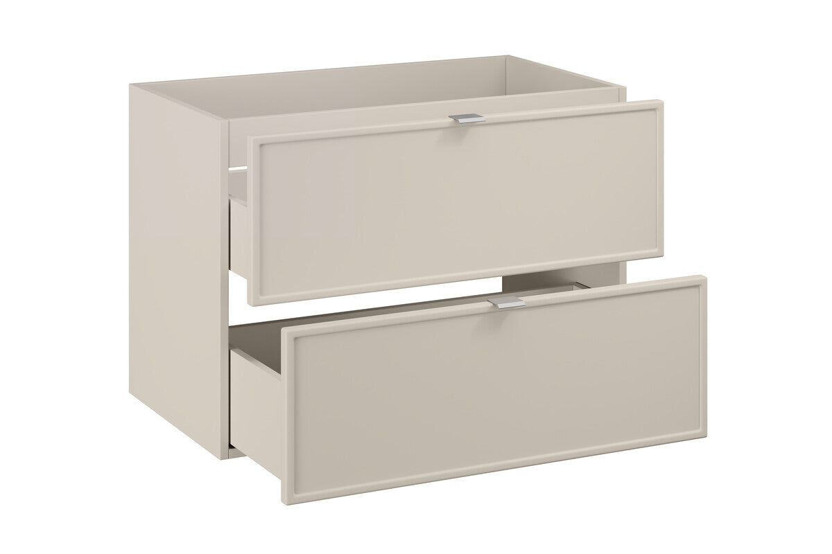 Vannas istabas mēbeļu komplekts Bell E 120 cm kašmirs/ozols - N1 Home