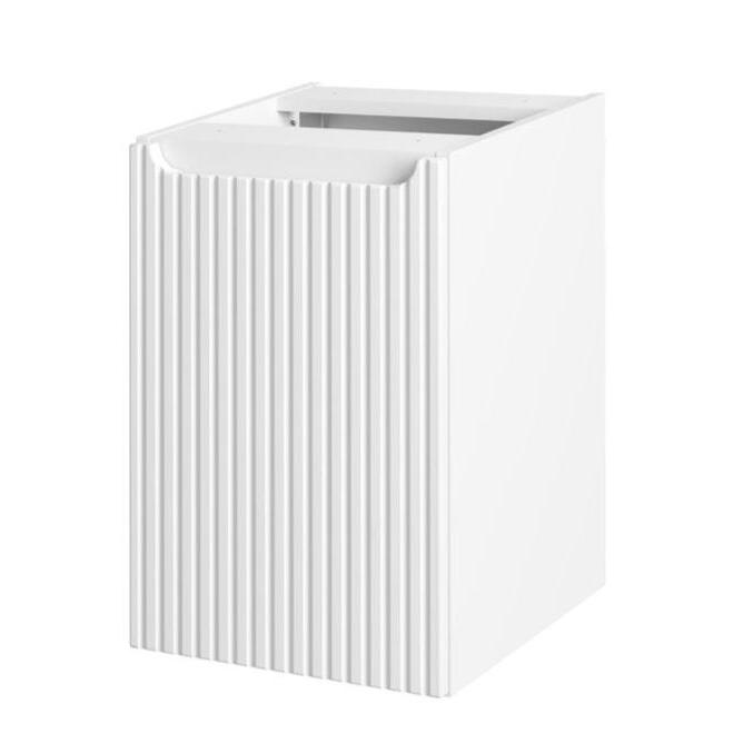 Vannas istabas skapīs ar veļas grozu Noa 40/57/39 cm balts - N1 Home