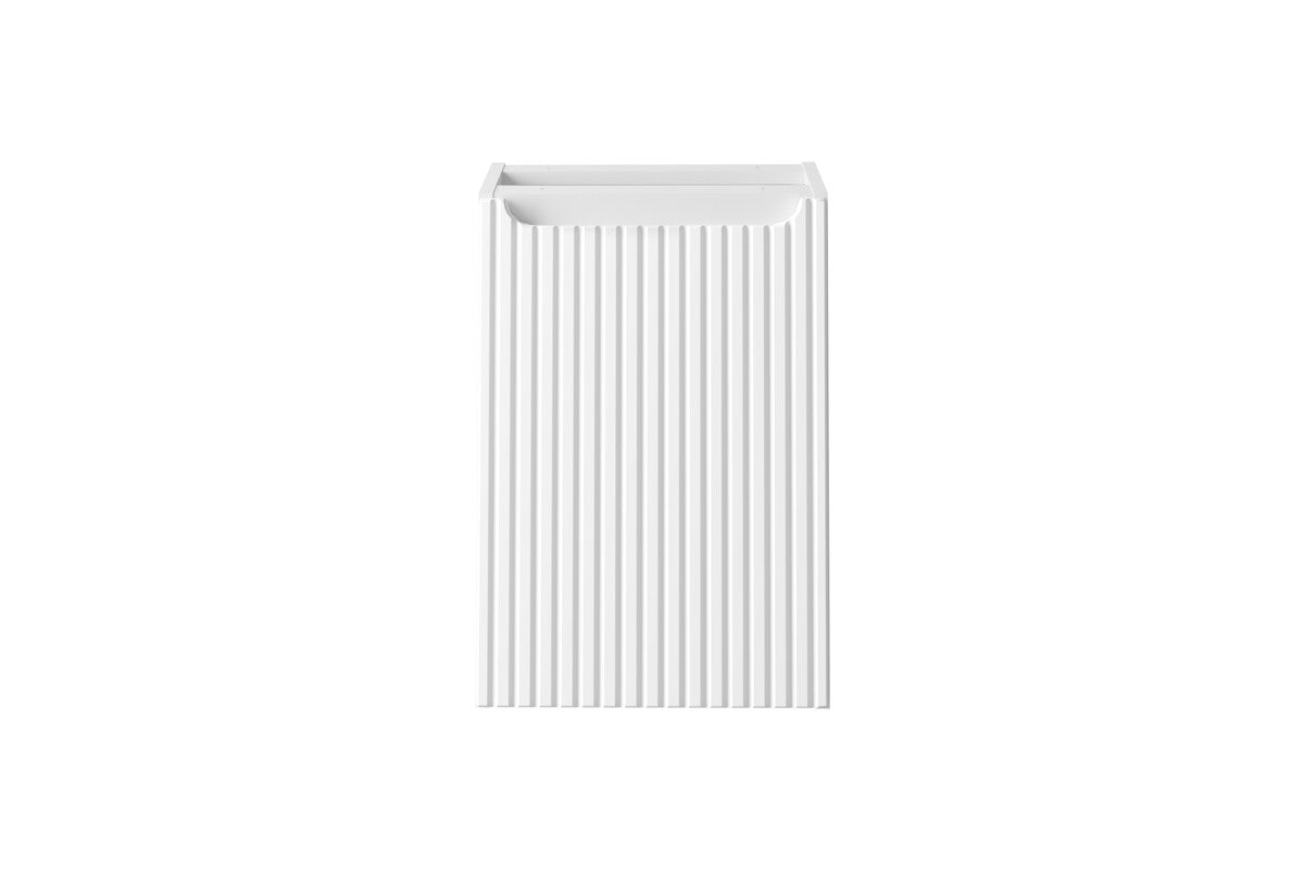 Vannas istabas skapīs ar veļas grozu Noa 40/57/39 cm balts - N1 Home