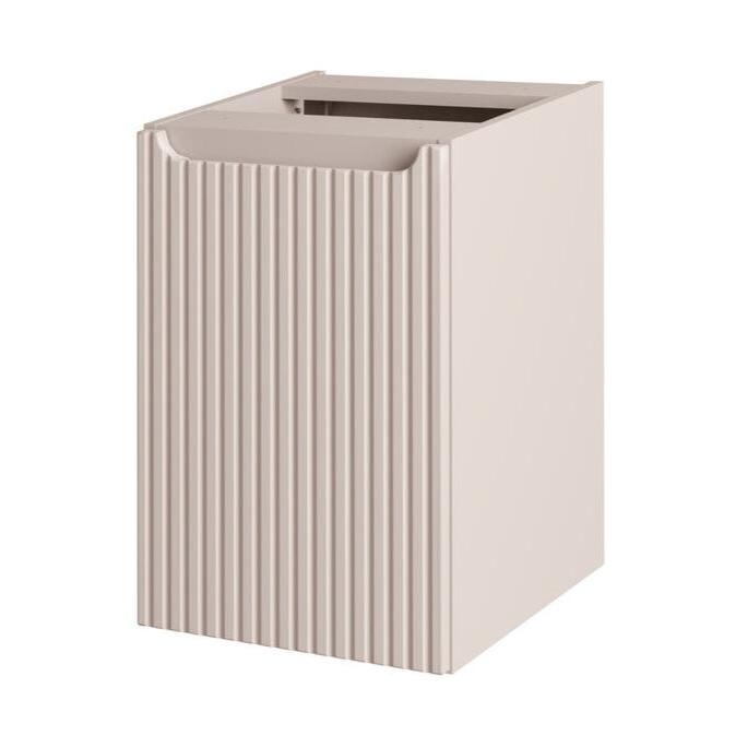 Vannas istabas skapīs ar veļas grozu Noa 40/57/39 cm kašmirs - N1 Home