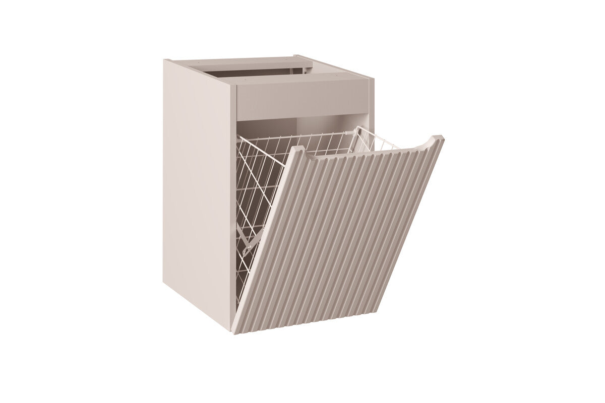 Vannas istabas skapīs ar veļas grozu Noa 40/57/39 cm kašmirs - N1 Home