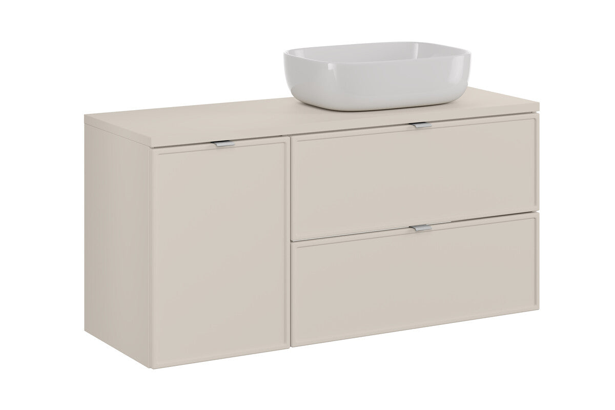 Vannas istabas mēbeļu komplekts Bell E 120 cm kašmirs - N1 Home