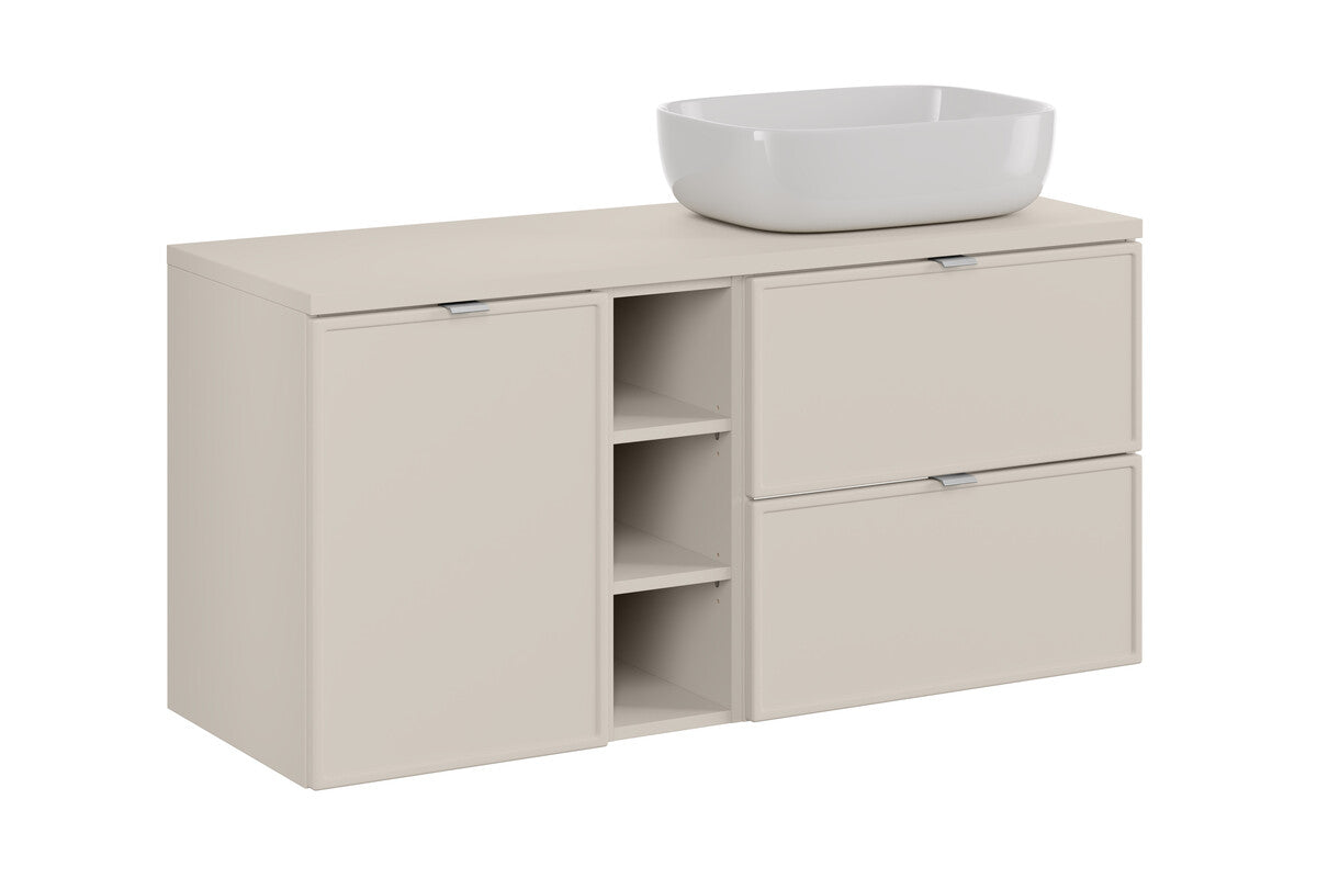 Vannas istabas mēbeļu komplekts Bell F 120 cm kašmirs - N1 Home