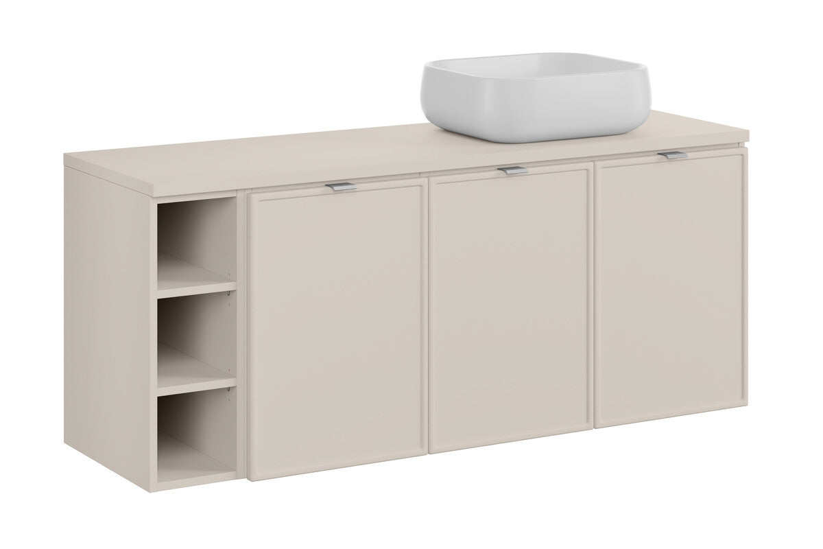 Vannas istabas mēbeļu komplekts Bell M 140 cm kašmirs - N1 Home