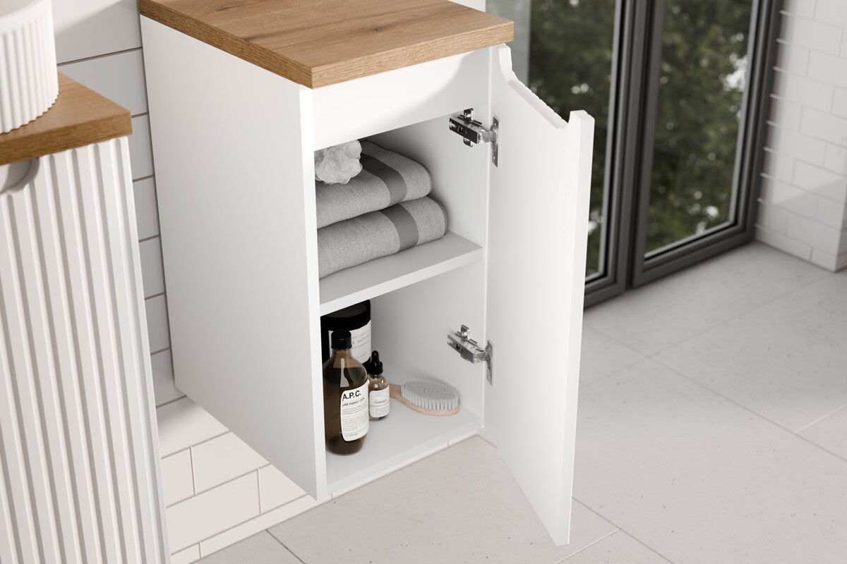 Vannas istabas skapīs Noa 20; 30/57/39 cm balts - N1 Home