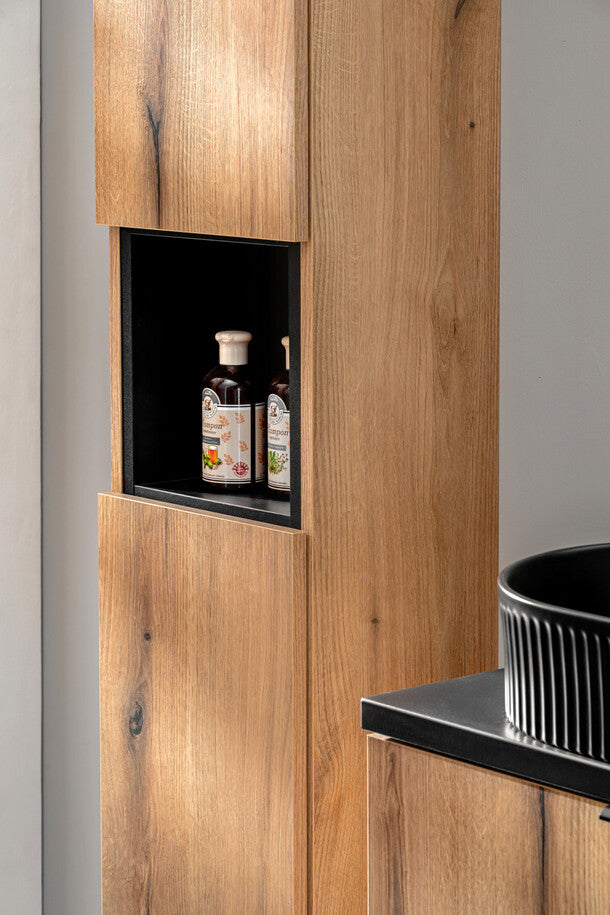 Vannas istabas skapīs Noa 30/140/25 cm ozols - N1 Home