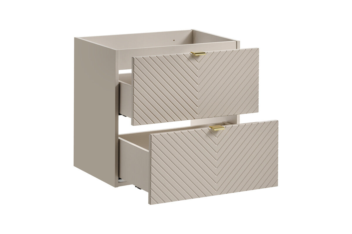 Vannas istabas izlietnes skapīs Viv 60; 80/57/39 cm kašmirs - N1 Home