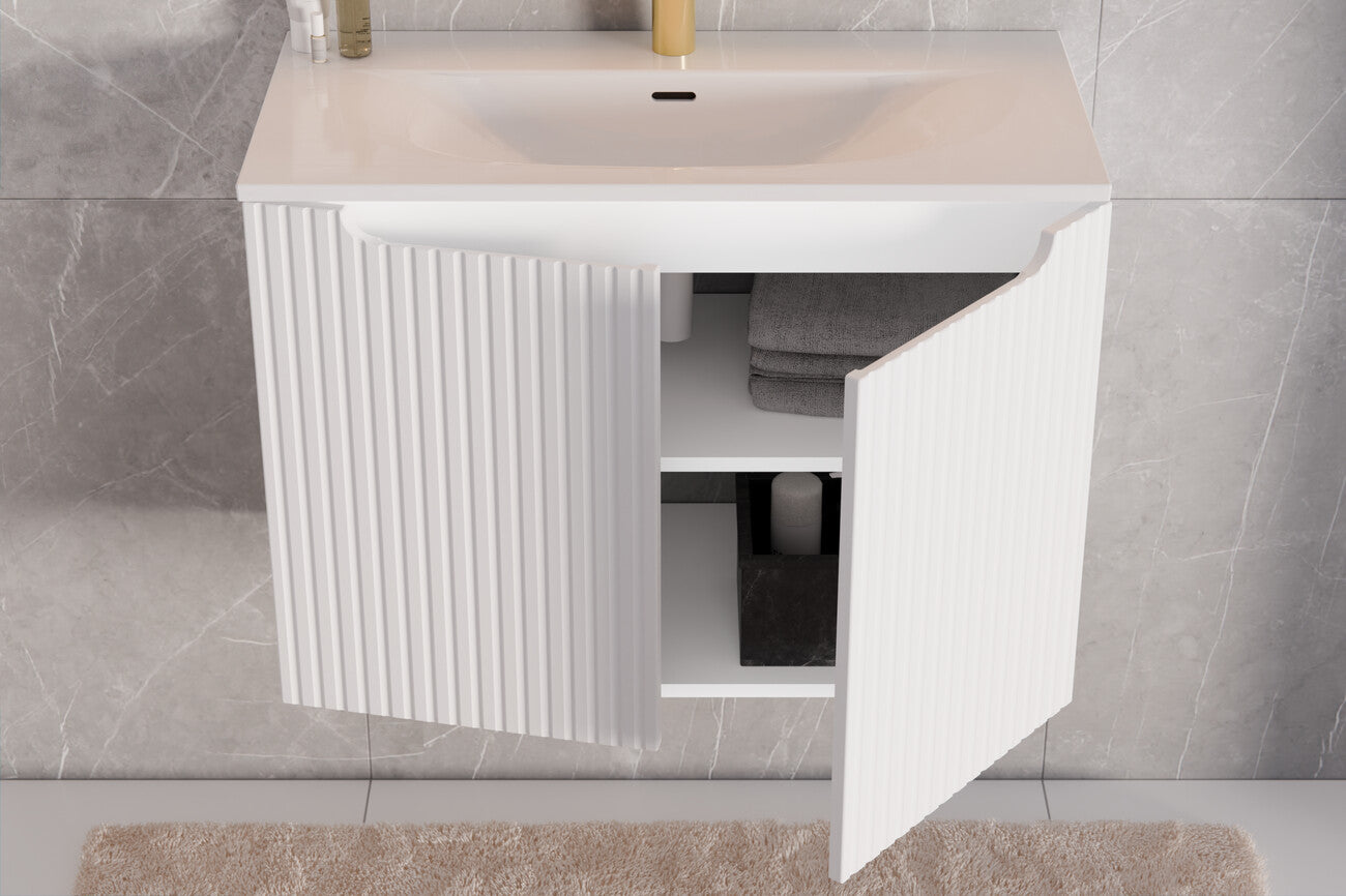 Vannas istabas izlietnes skapīs Noa 50; 60; 80/57/39 cm kašmirs - N1 Home