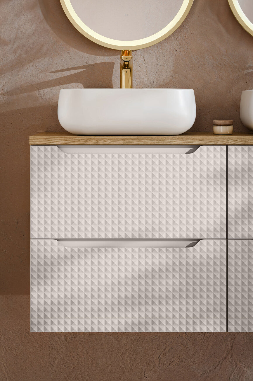 Vannas istabas mēbeļu komplekts Lukso SA 60 cm kašmirs - N1 Home