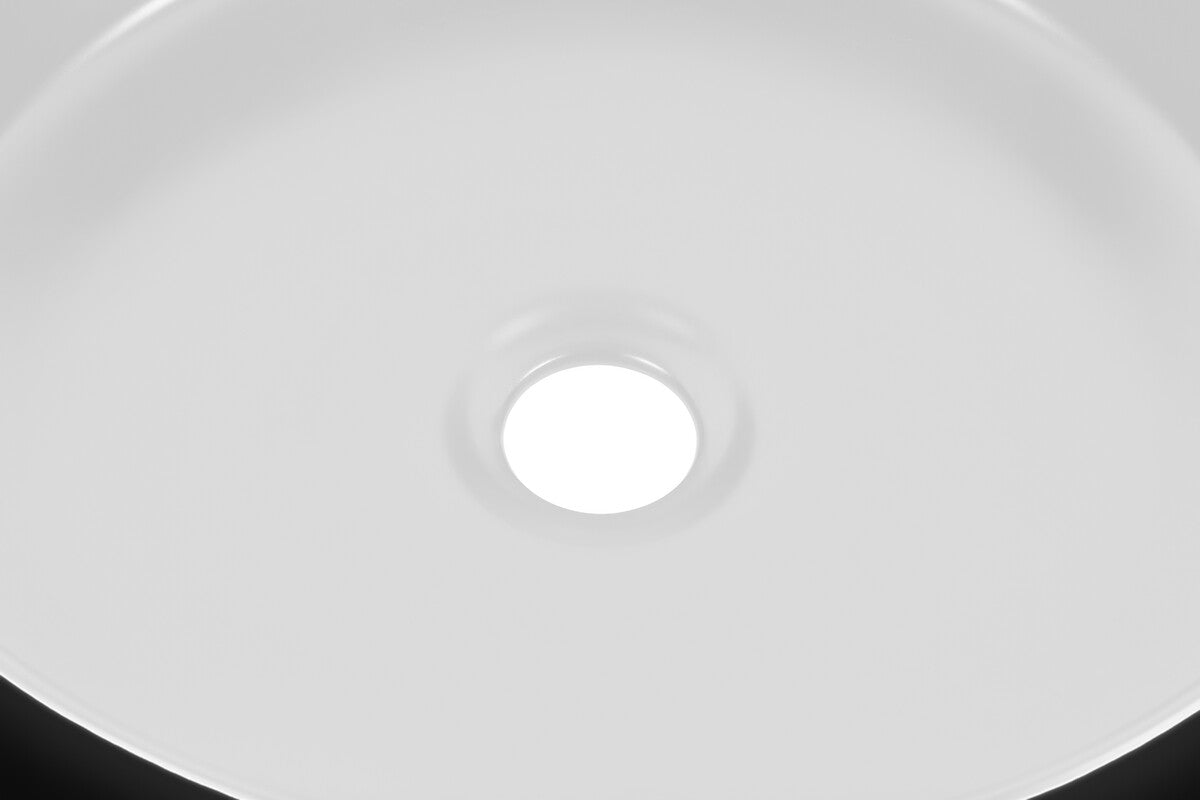 Izlietne Simp 36/13/36 cm melns/balts - N1 Home