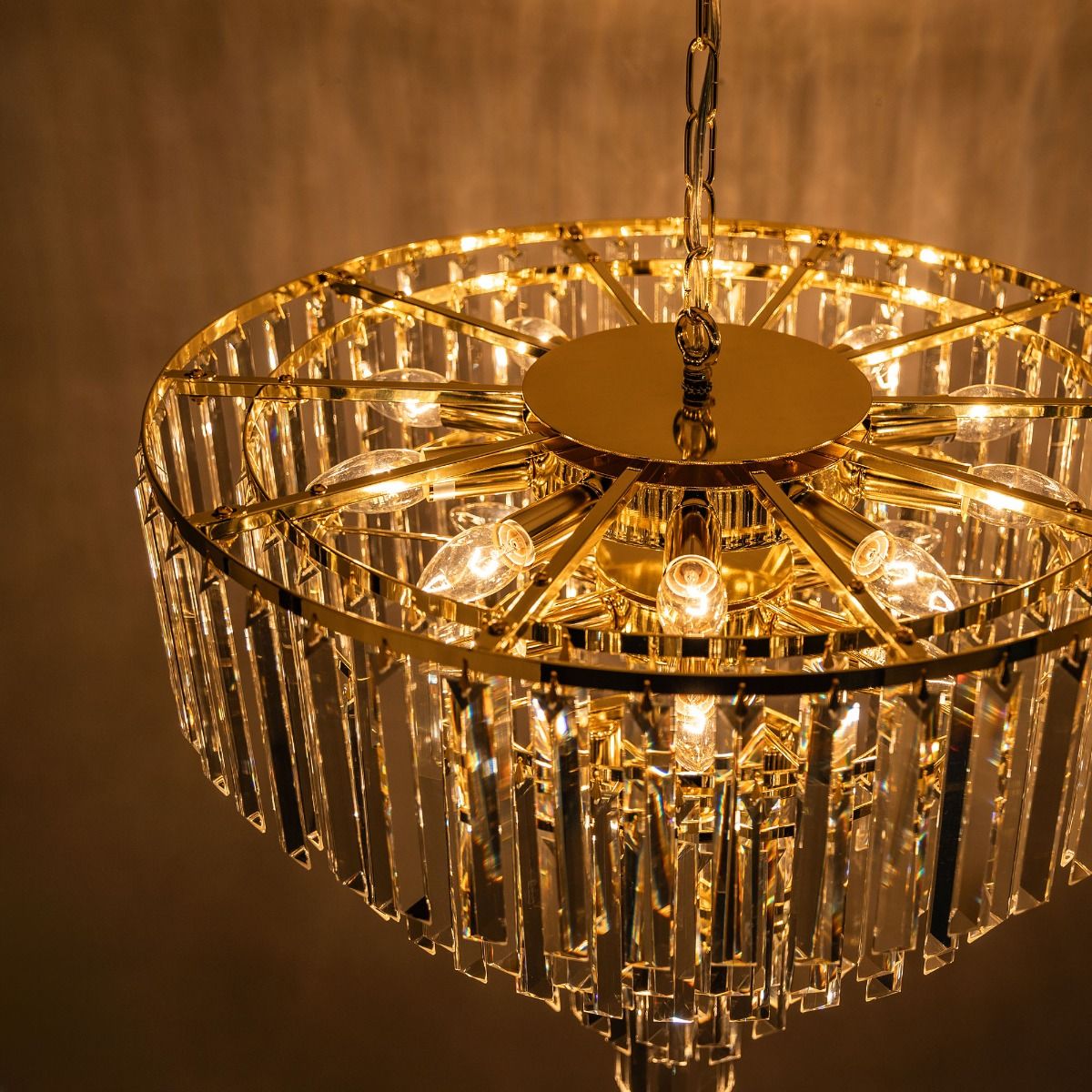 Piekaramā lampa Versus 100/61/61 cm zelts