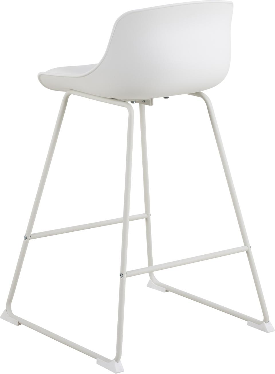 Bāra krēsls Tin 50/49/84 cm balts - N1 Home