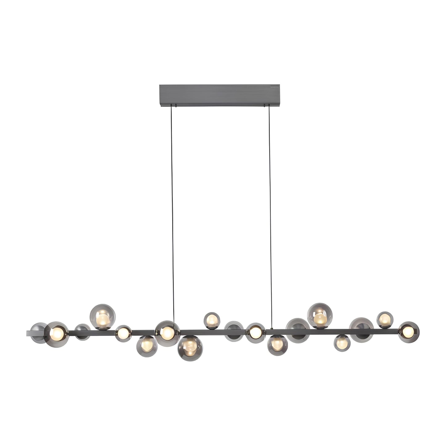 Piekaramā lampa PURE E-Popup 29/240/180 cm pelēks