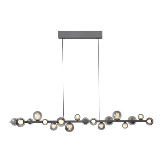 Piekaramā lampa PURE E-Popup 29/240/180 cm pelēks