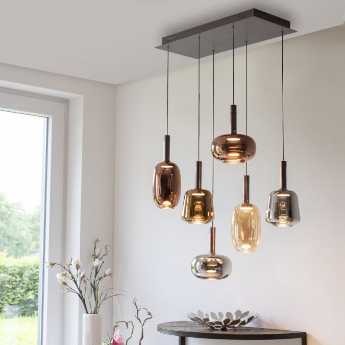 Piekaramā lampa Irides 200/42/75 cm brūns