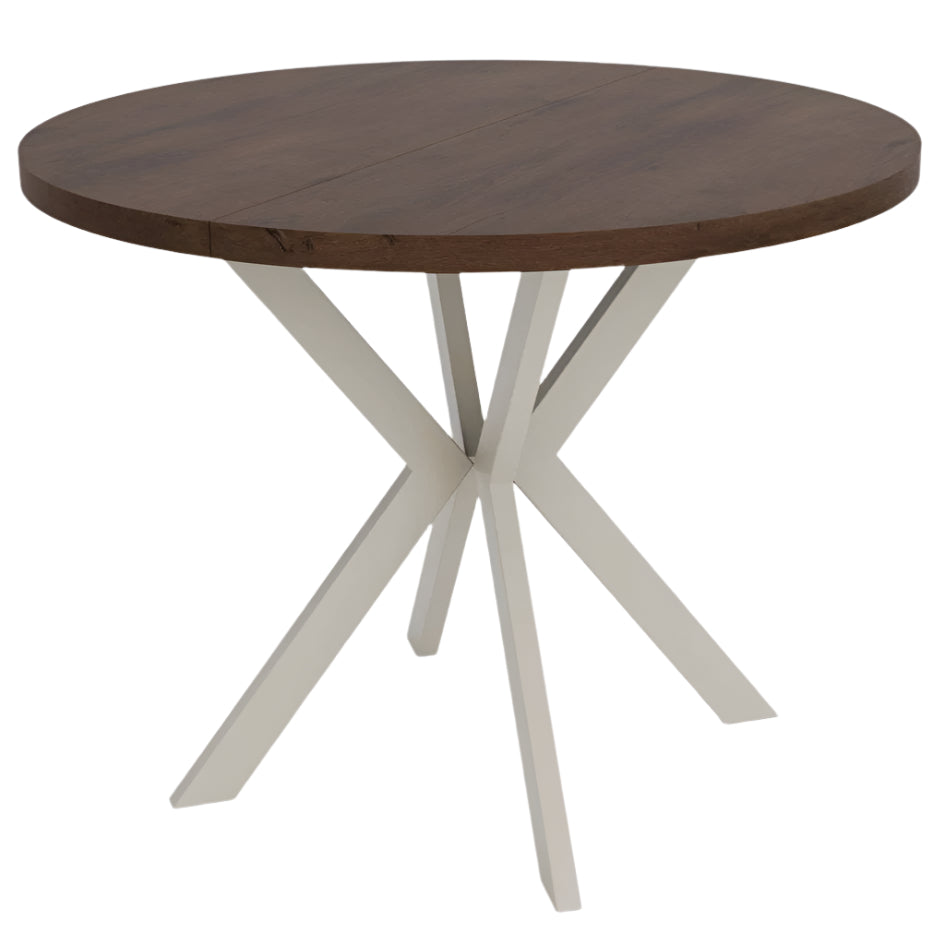 Galds Edd 90/166; 100/176 cm zelta craft ozols - N1 Home