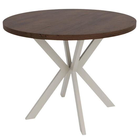 Galds Edd 90/166; 100/176 cm zelta craft ozols - N1 Home