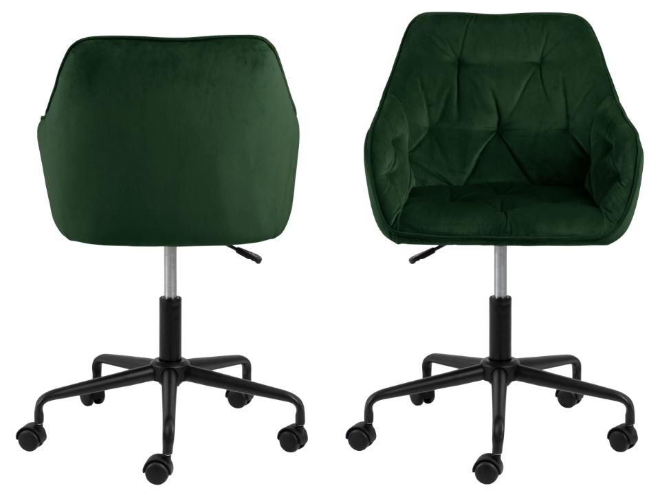 Krēsls Broo 88,5/58,5/59 cm zaļš - N1 Home