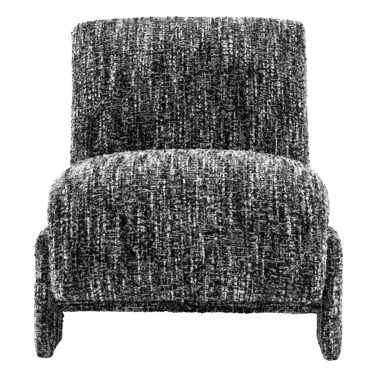 Krēsls Rockdale Eichholtz 76/86/84 cm Bouclé sonata black