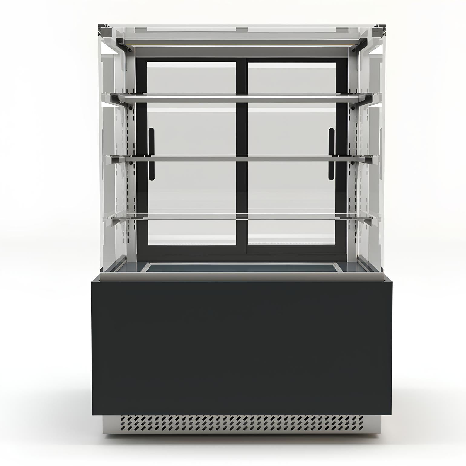 Konditorejas letes Lete NE – neutral 680x825x1350 cm melns Enerģijas klase NA - N1 Home