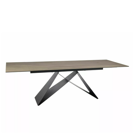 Galds LOKS 77/90/160 (240) gaiši brūns - N1 Home