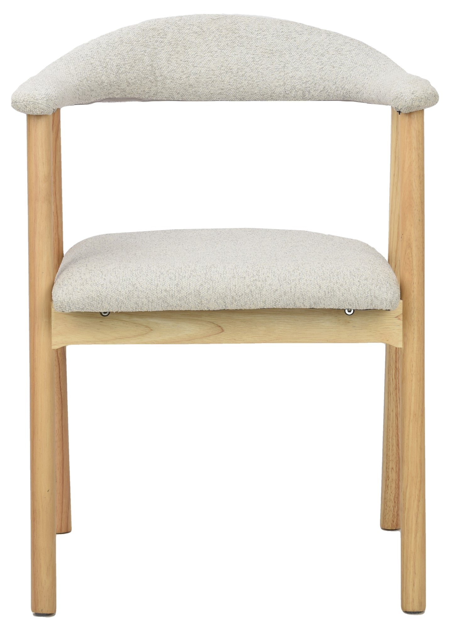 Krēsls Depe 80/52/50 cm gaiši pelēks bukle/ozols - N1 Home