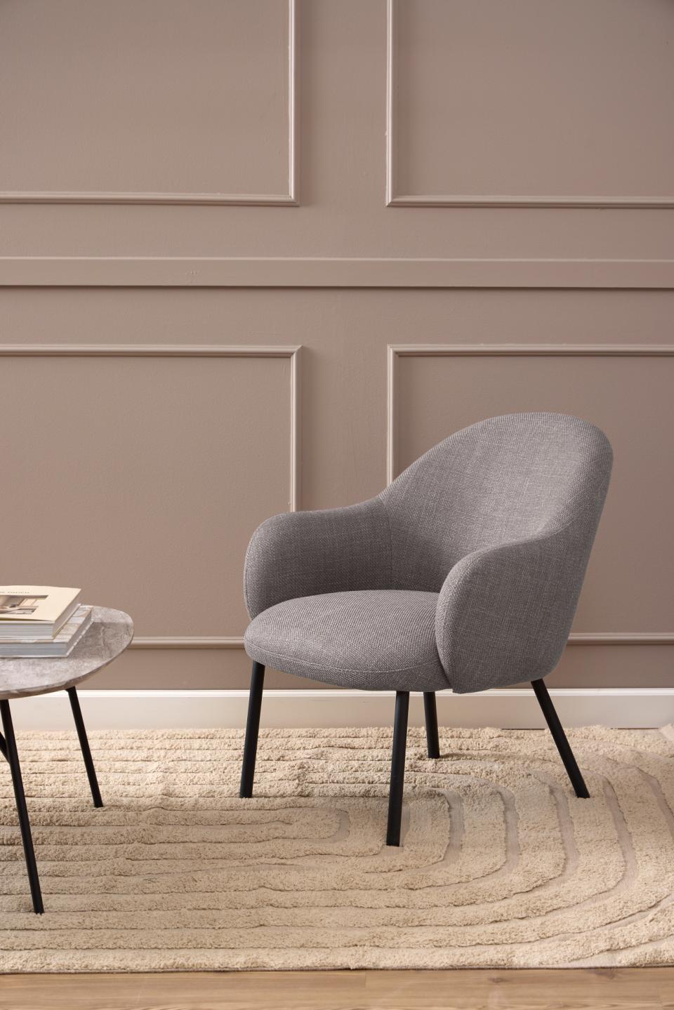 Krēsls Spenc 70/75/75 cm gaiši pelēkbrūns - N1 Home