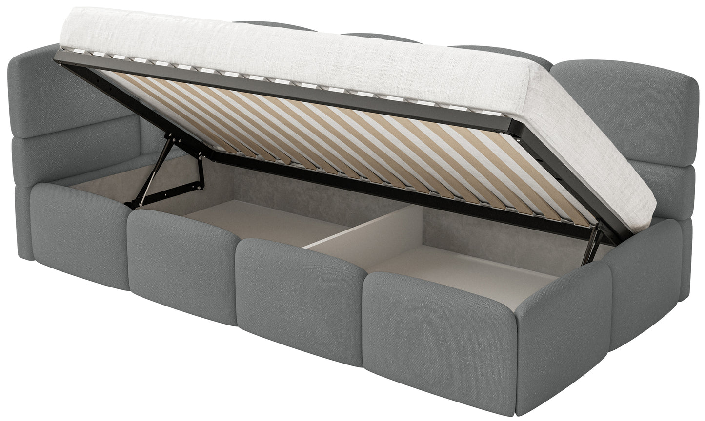 Gulta ar matraci Clod 220/88/110 cm Melody 4 - N1 Home