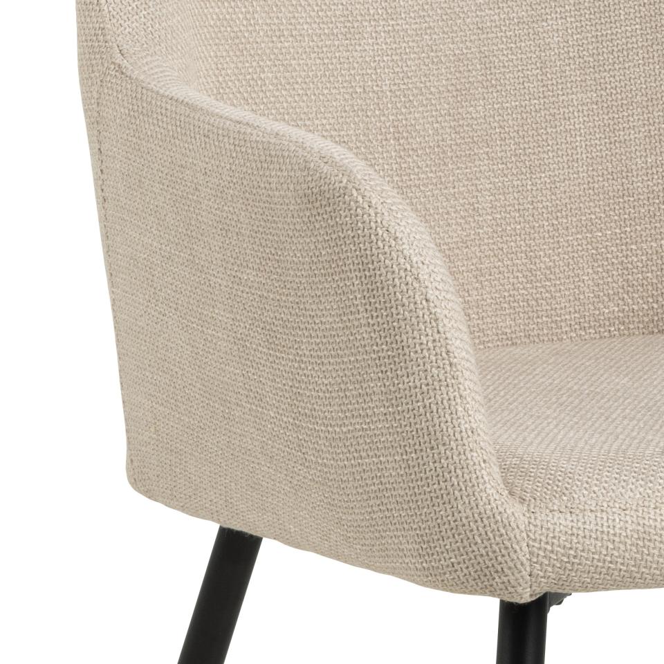 Krēsls Liz 59/59/85 cm bēšs - N1 Home