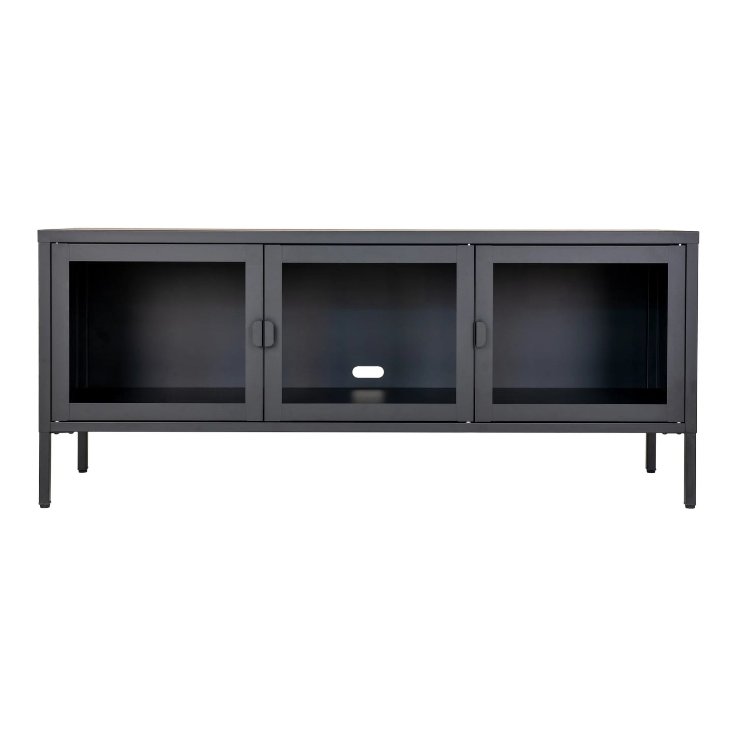 TV skapis Bris 130/40/55 cm melns