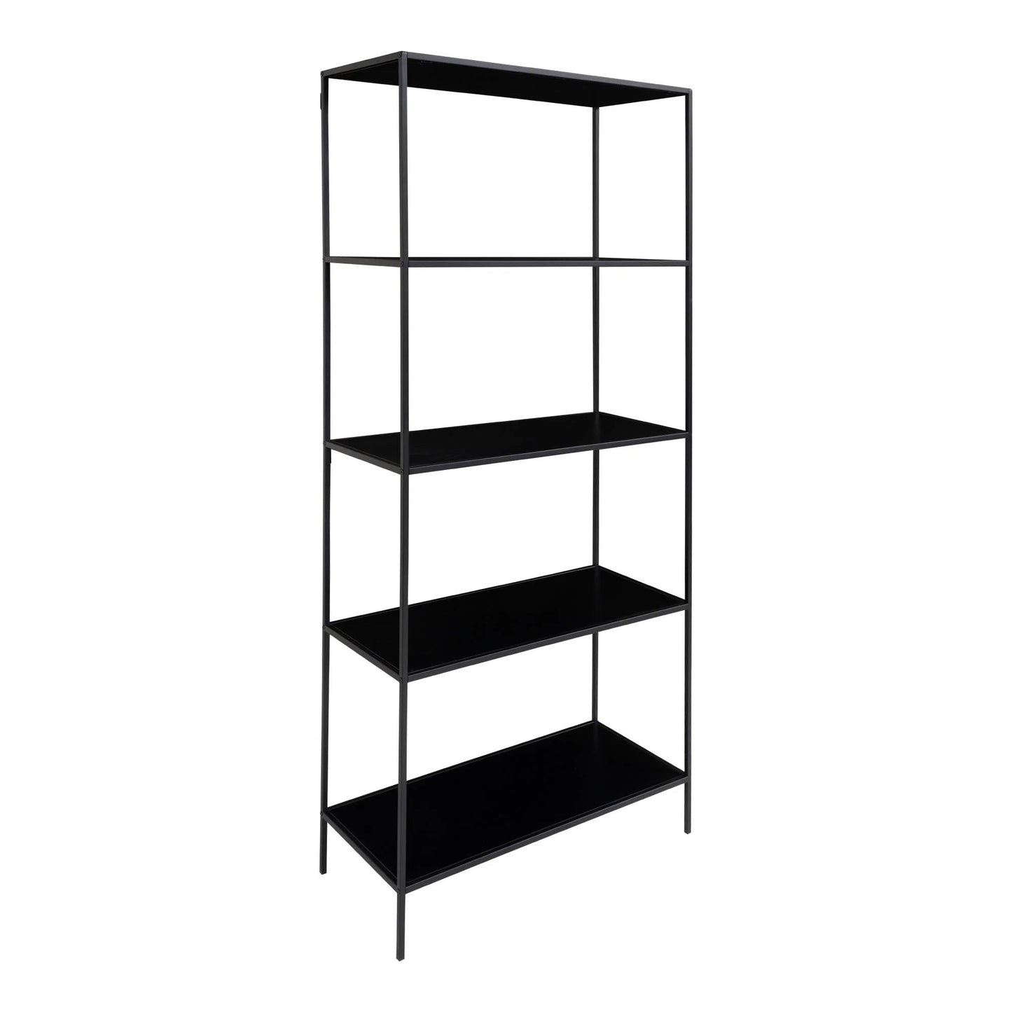 Plaukts Vitas 80/36/170 cm melns