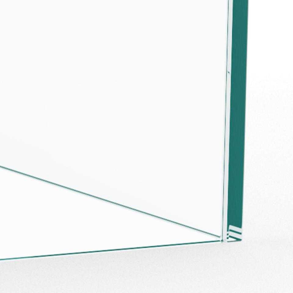 Kafijas galds Disce 50/50/35 cm; 40/40/30 cm kristāldzidrs