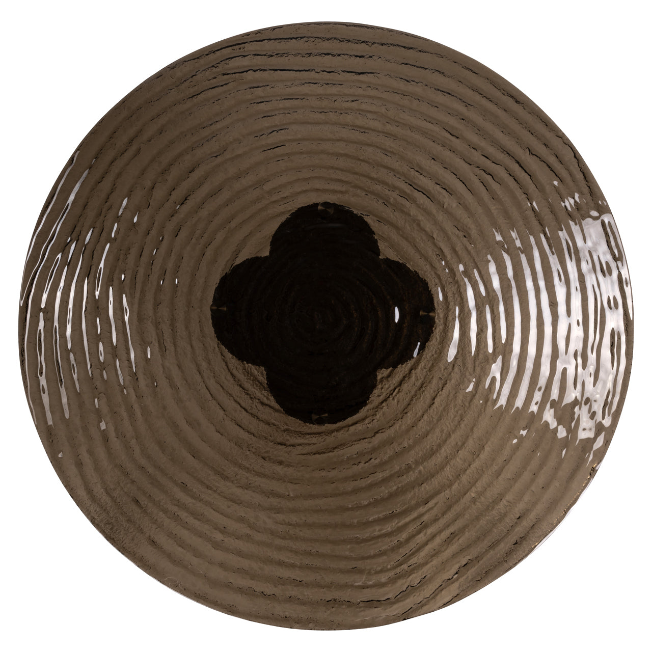 Galds Glastonburry Richmond Interiors 76/135/135 cm gold antique