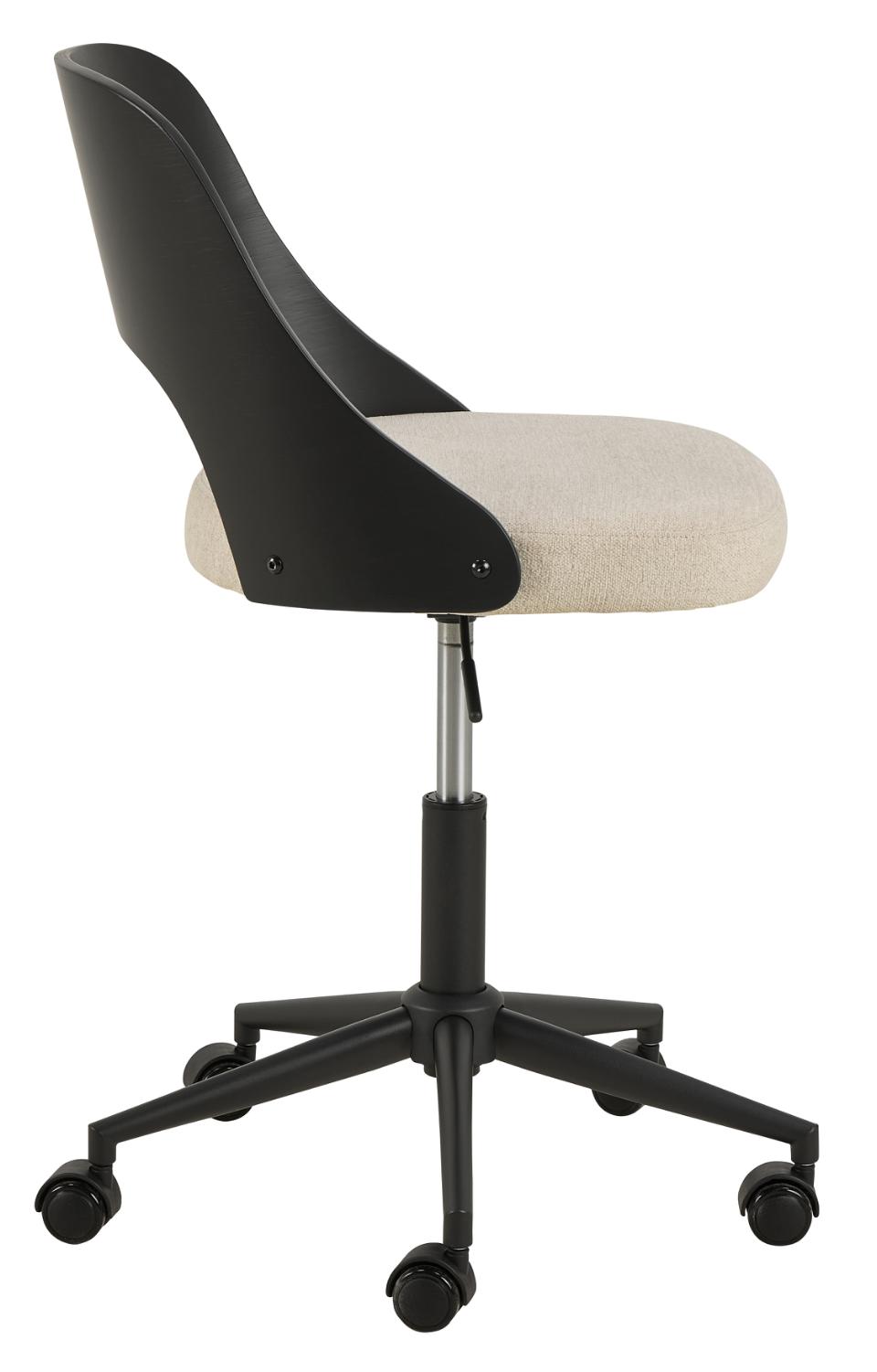 Krēsls Luc 48/55/89 cm bēšs/melns - N1 Home