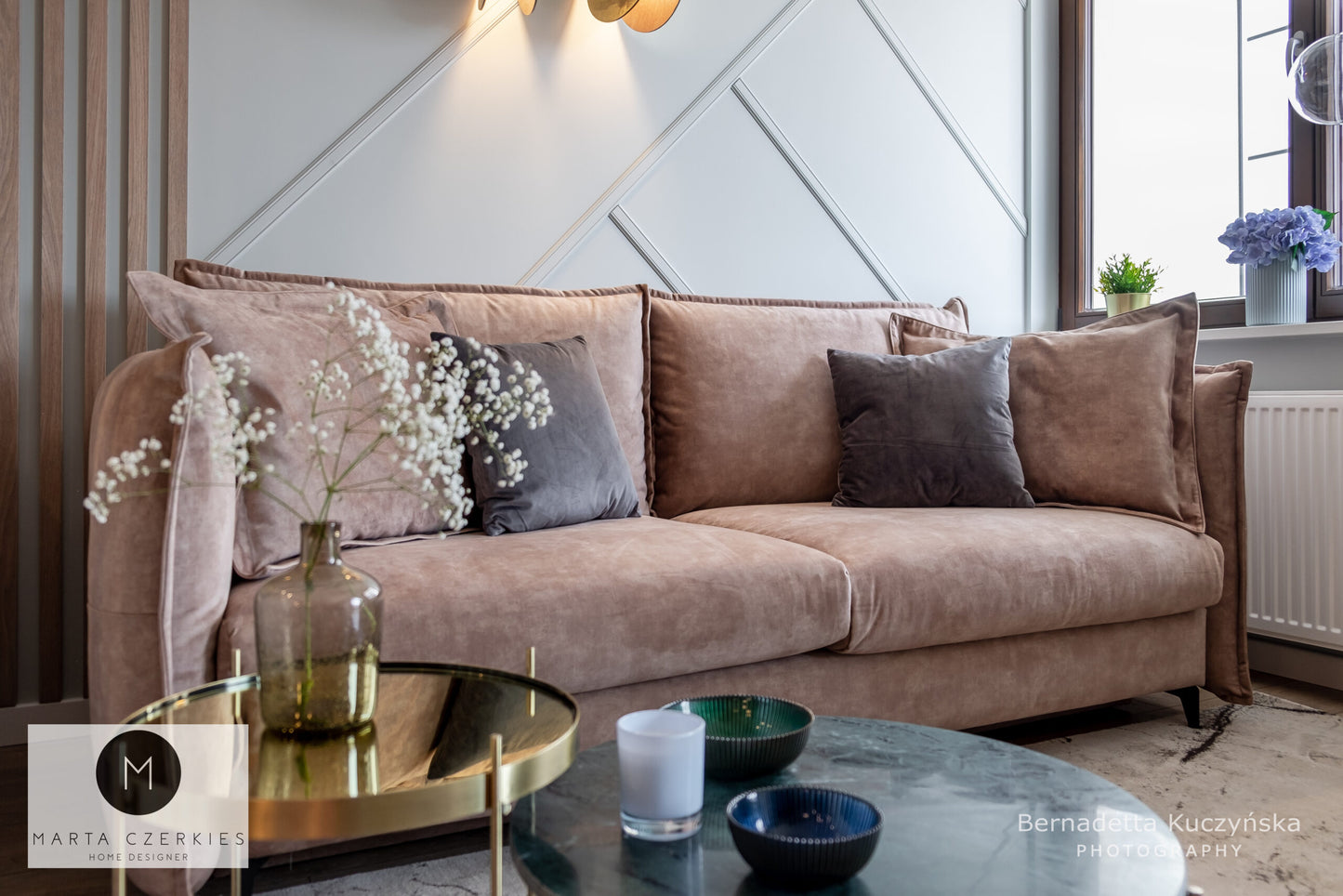 Dīvāns Carmen Befame 101/230/115 cm debesjums zils