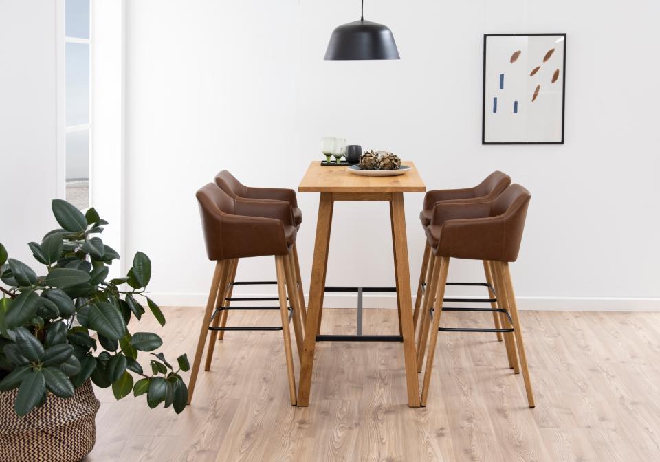 Bāra galds Ako 117x58x105 cm meža ozols - N1 Home