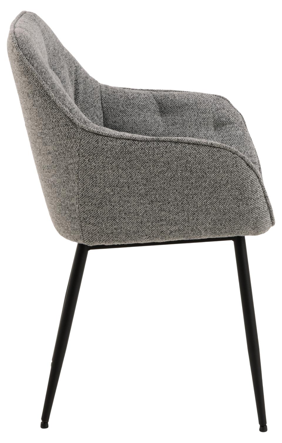 Krēsls Broo 58/55/83 cm pelēks - N1 Home