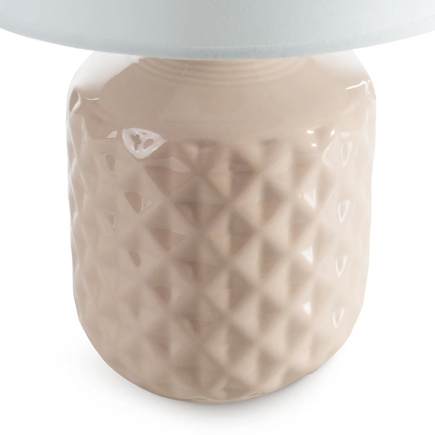 Galda lampa Kay 28 x 44 cm, balts, bēšs - N1 Home