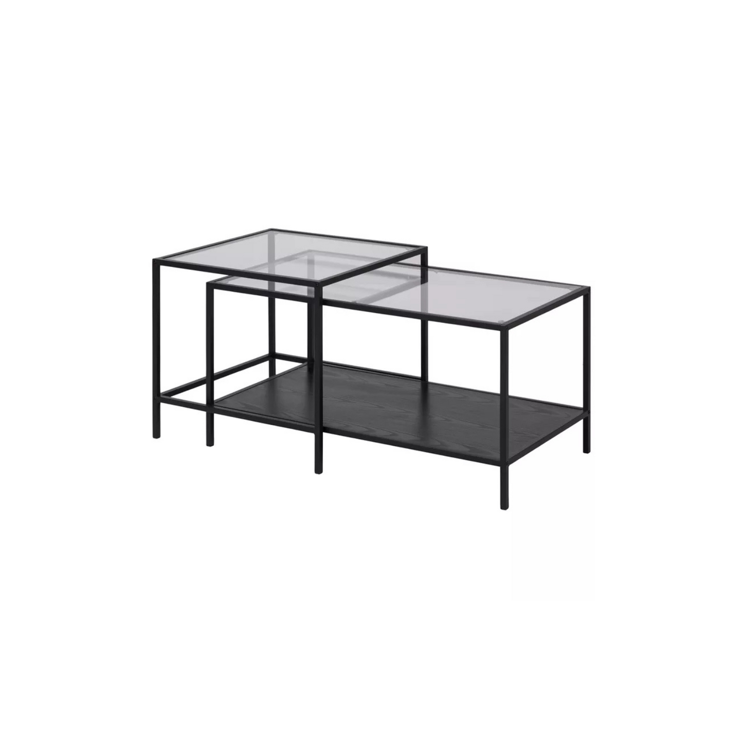 SEAF Divu stikla kafijas galdiņu komplekts - N1 Home