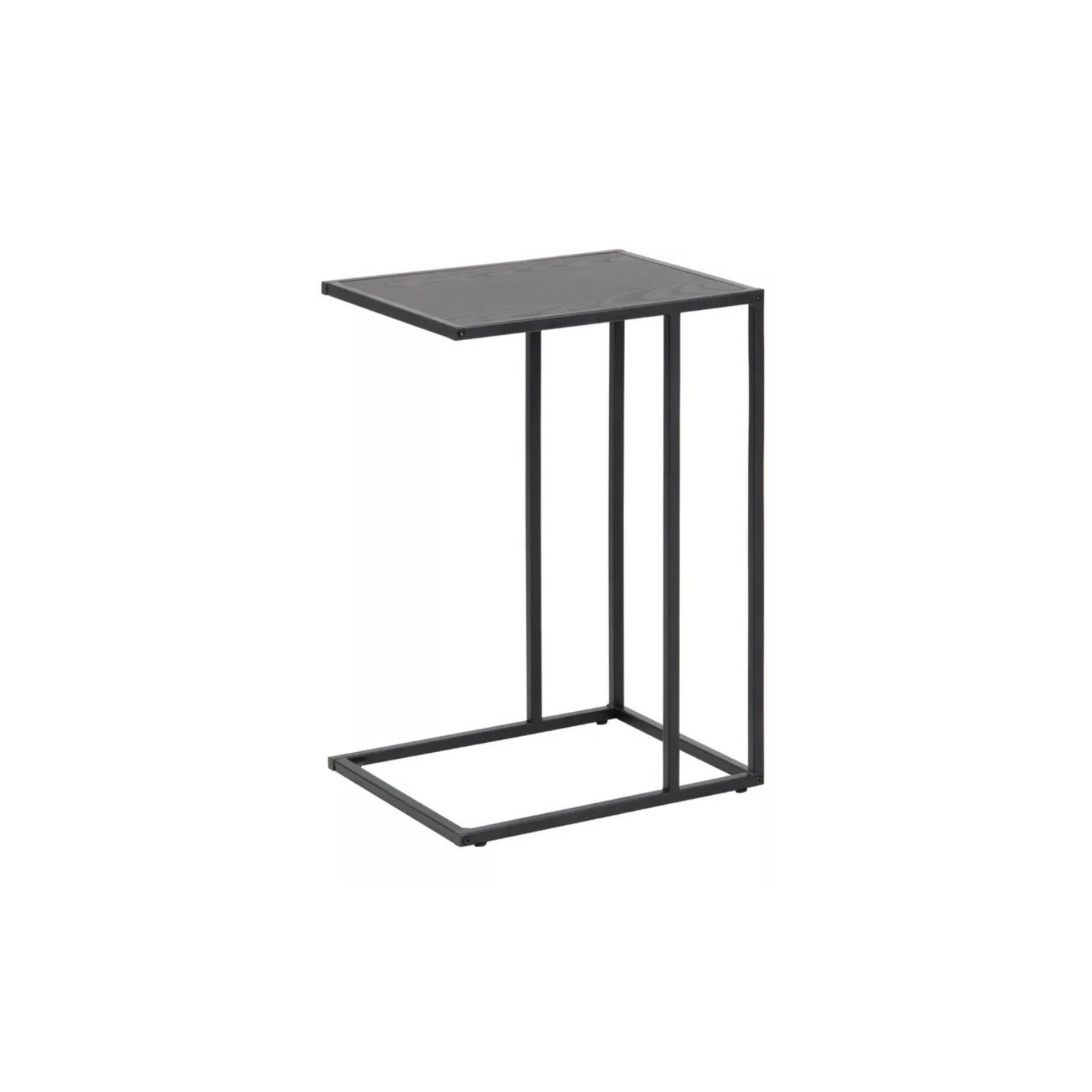 SEAF Metāla sānu galds 43x35 cm, melns - N1 Home