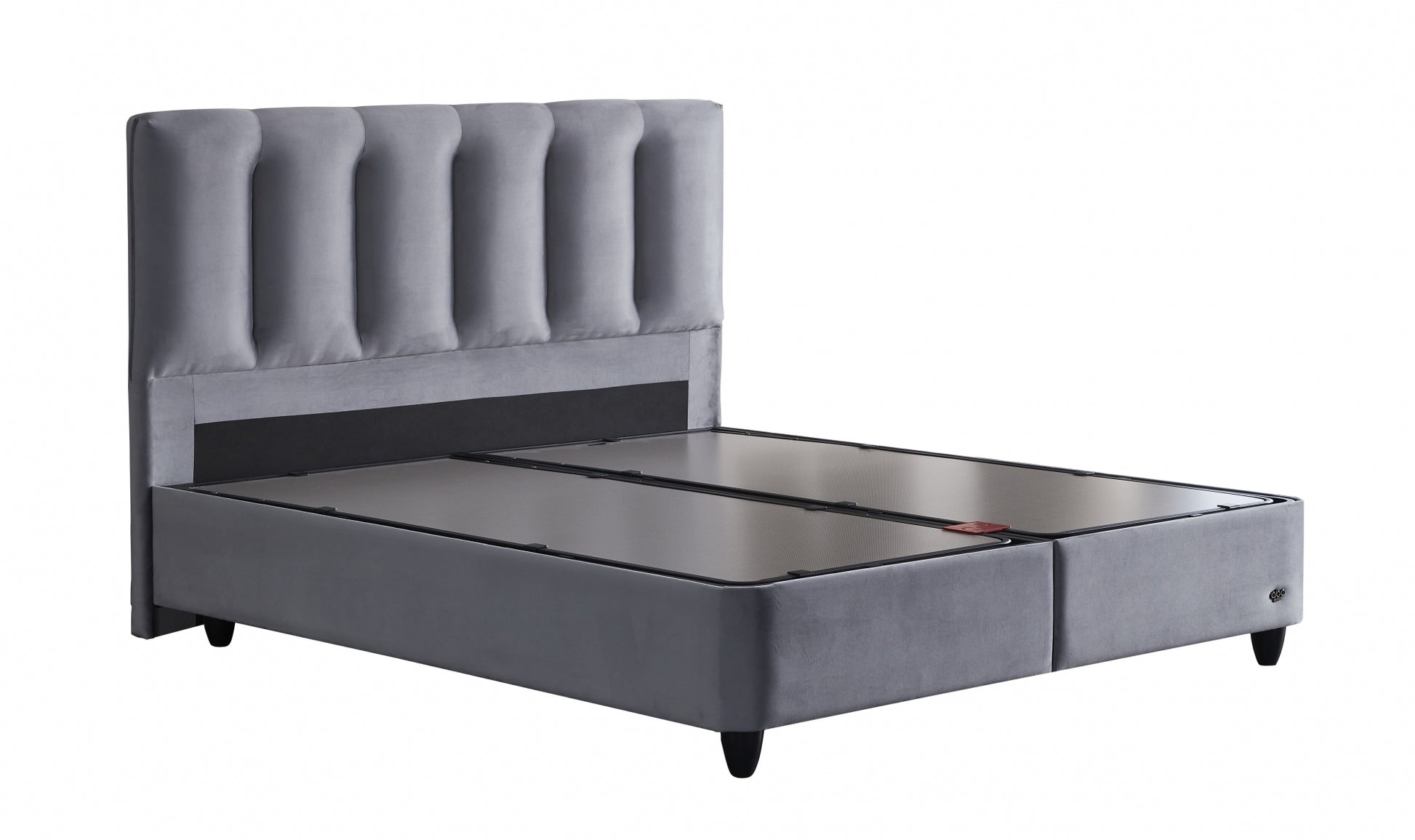 Gulta Bono 90;120;140;160;180;200/200 cm pelēks - N1 Home